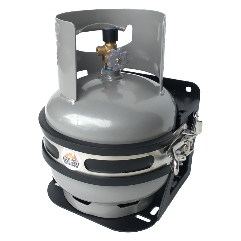 2kg Gas Bottle Holder REAR or BASE MOUNT