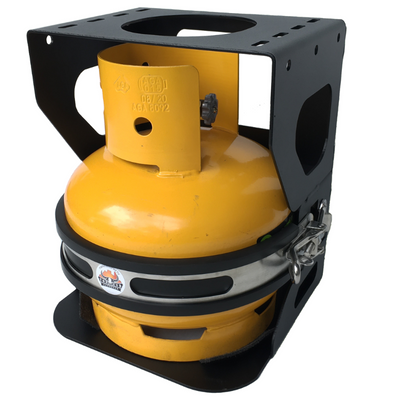 3kg Gas Bottle Holder REAR or TOP MOUNT