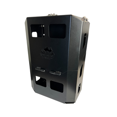 Heavy-Duty 20L Jerry Can Holder — Lockable, Universal Fit for 4WD, Caravan & Roof Racks