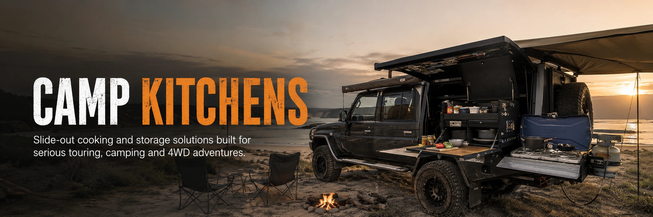Australian Designed 4WD Camp Kitchens | Top End Campgear