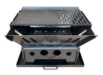 Ol’Mate™ Fire Pit BBQ