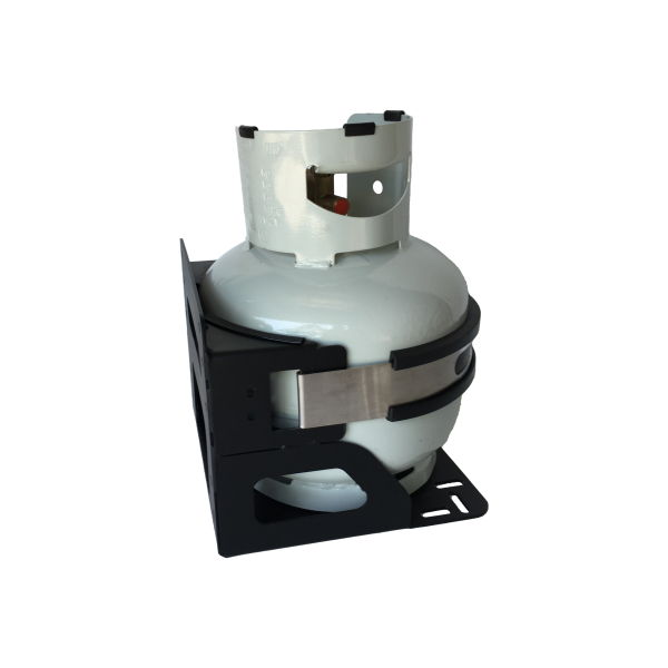 4kg Gas Bottle Holder REAR, BASE or ROOF MOUNT - Image 2